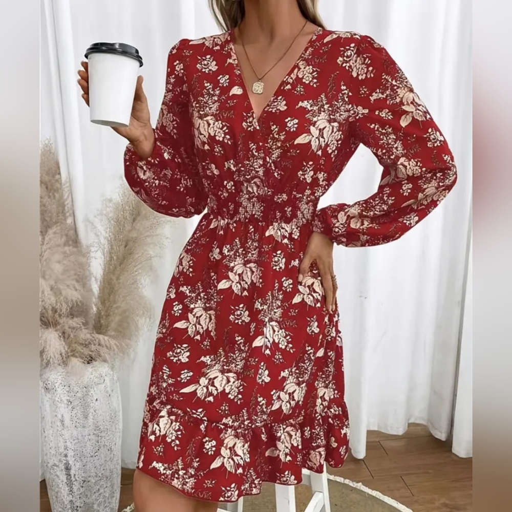 NWOT Long sleeve summer dress